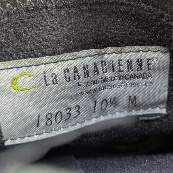 La CANADIENNE Black Suede Waterproof Zip Boots - Picture 7 of 7